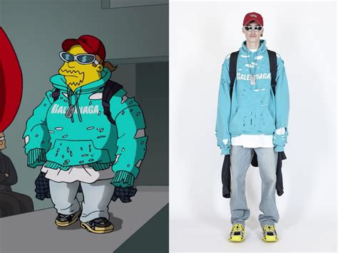 the simpsons balenciaga